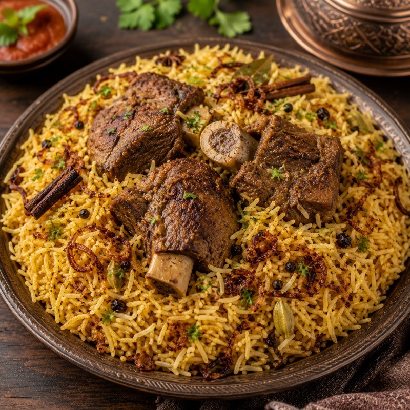 كبسة لحم