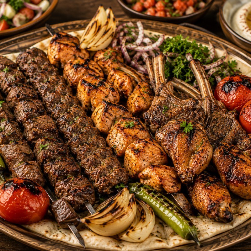 مشاوي مشكّلة